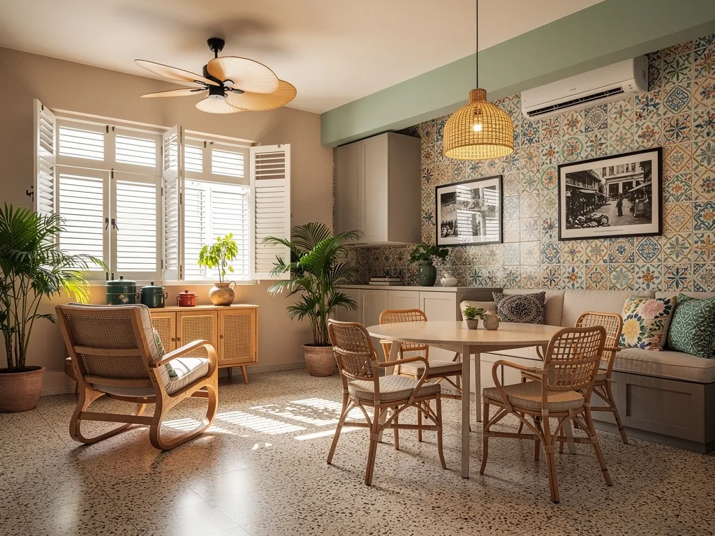 Renovated Tiong Bahru 5-room HDB flat, modern Peranakan style